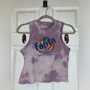 Fanta Tie Dye Tank Top